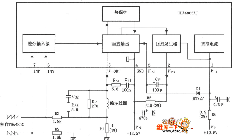 TDA4863AJ基本应用电路图(二)