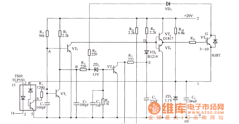 EXB841的原理电路图